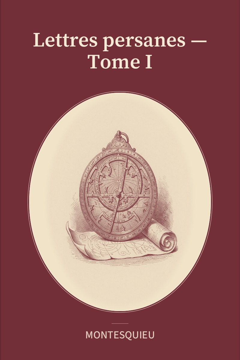 Lettres persanes — Tome I cover