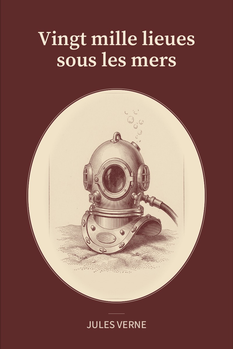 Vingt mille lieues sous les mers cover
